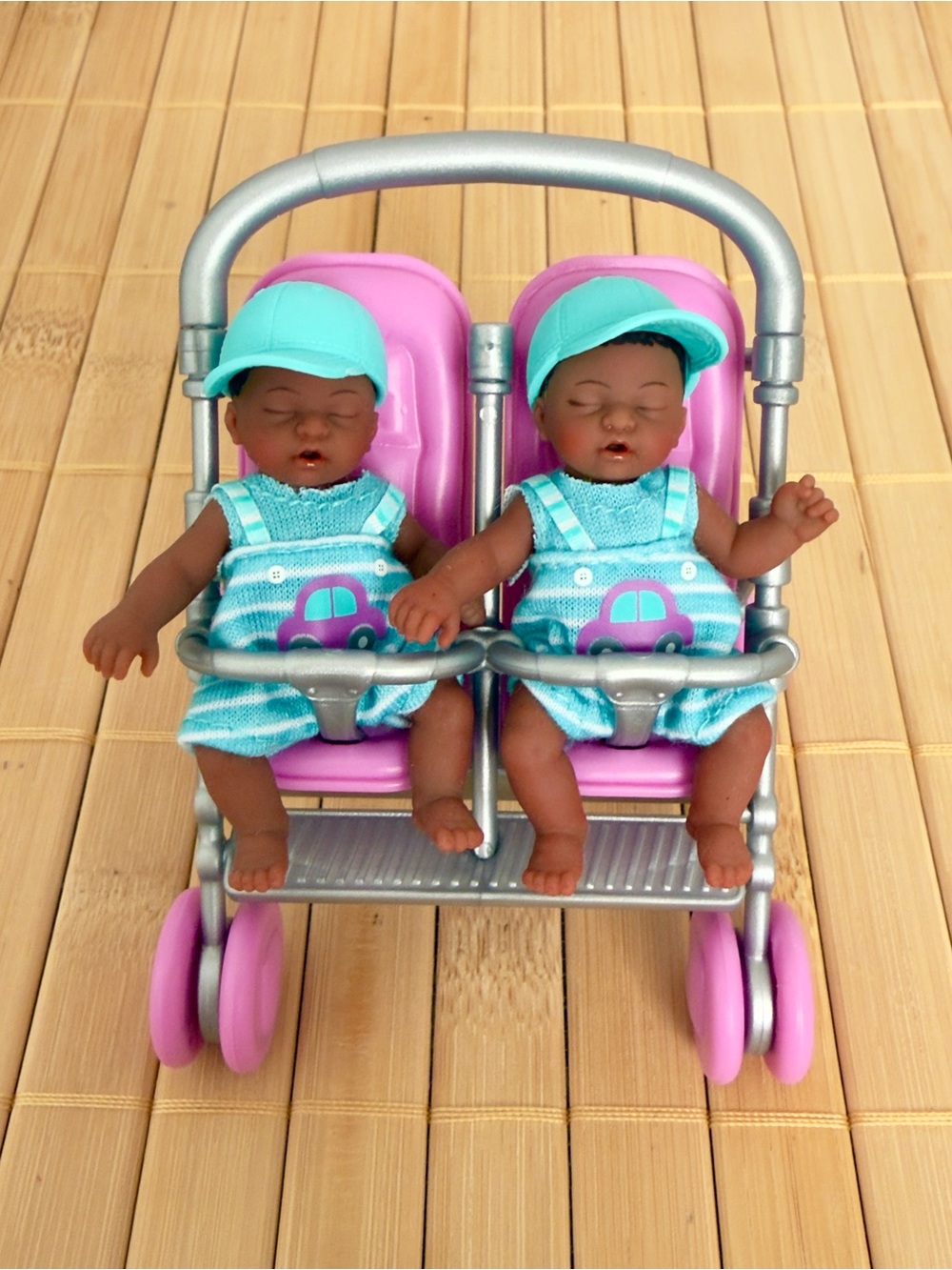 👶🏾🩵SUPER RARE Zuru Twins | Mini Brands My Mini Baby Series 2 Boy/Boy Twins 👶🏾🩵